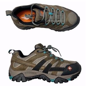 Merrell Moab II Vapor SR Women’s Hiking Work Trail Shoes Boulder Size 10